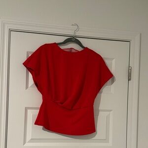 HALARA Vibrant Red Women's Blouse